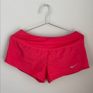 Nike Women's Bright Pink Athletic Shorts